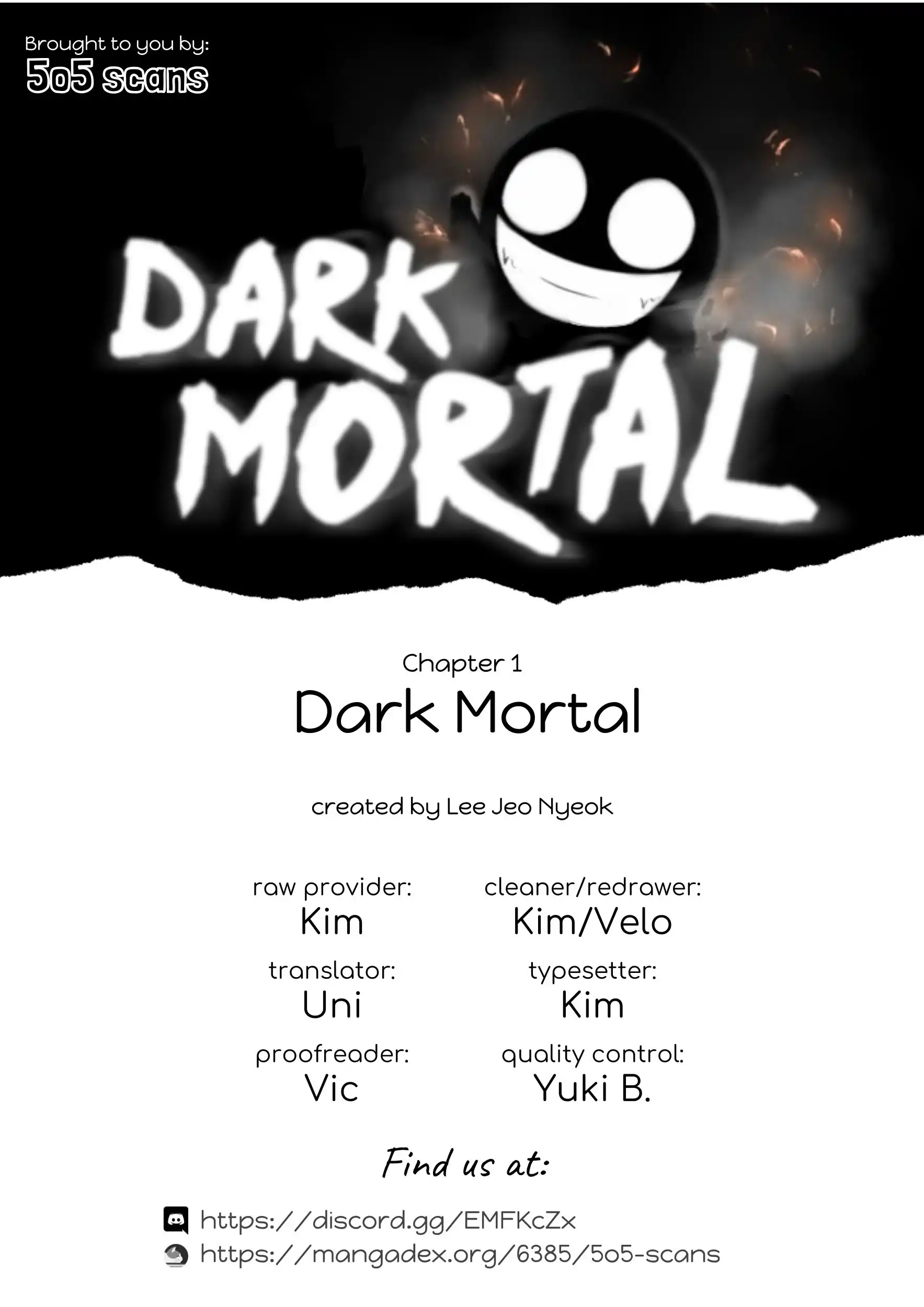 Dark Mortal Chapter 1 1